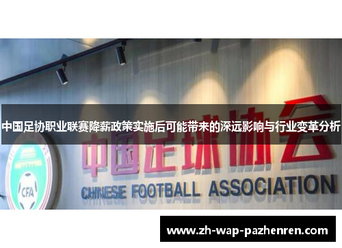 中国足协职业联赛降薪政策实施后可能带来的深远影响与行业变革分析